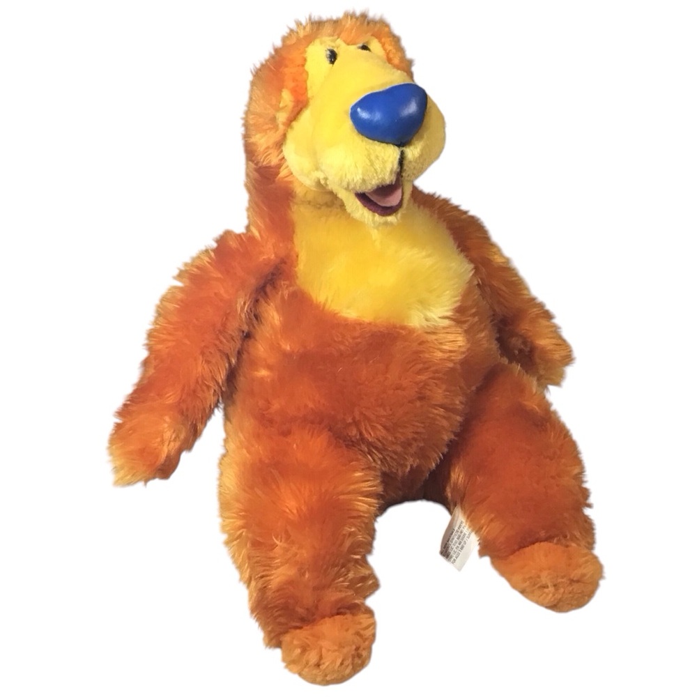 Disney Orange and Yellow Stuffed Bear